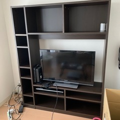 楽天市場】ローボード(セーラル3 脚付きR 175)【配送員設置商品