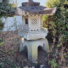 灯籠 灯篭 引き取り限定 無料