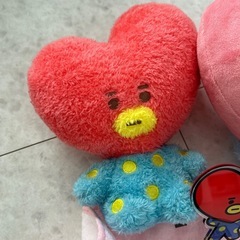 BT21 ぬいぐるみ マスコット タオルセットの画像