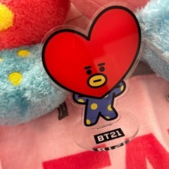 BT21 ぬいぐるみ マスコット タオルセットの画像