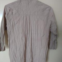 ワッシャー加工シャツブラウスの画像