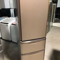 NO 745 ★福岡市内配送設置無料★ 370L三菱 冷凍冷蔵庫 MR-C37Z-P1 