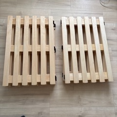 スノコ　ダブルサイズ　　
の画像