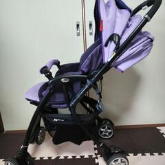 ベビーカー Aprica LUXUNA エイミーパープル
