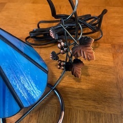 テーブルランプ💡ステンドグラスブルー（新品）値下げしました！の画像