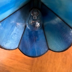 テーブルランプ💡ステンドグラスブルー（新品）値下げしました！の画像