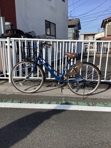 【中古自転車】　(紺色)  CRG  SMARTSTYLE  26インチ