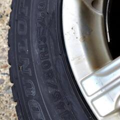 スタッドレスタイヤ　145/80R13　4本セットの画像