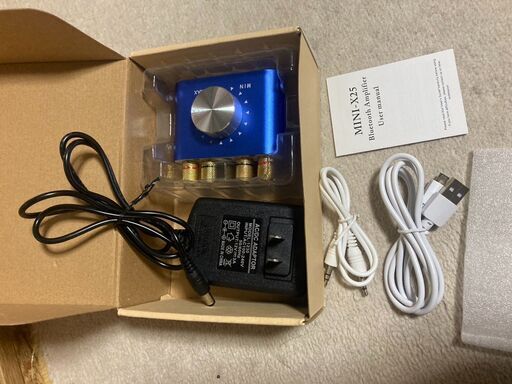 小型で高性能！Bluetooth Amplifier MINI-X25 パワーアンプ