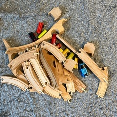 IKEA・イケア LILLABO 列車木製レールセット　トーマスの画像