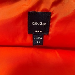 ベビーギャップ　ダウンベスト　90の画像