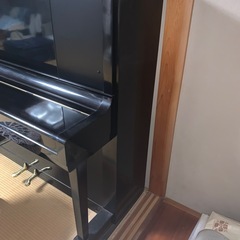 カワイのアップライトピアノ　ブラック　お譲りしますの画像