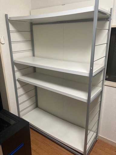 12\\21日までパーテーション棚