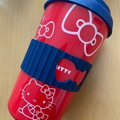 非売品　キティ　グラスとタンブラーの画像