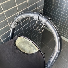 お値下げ！ベビーゼンyoyoブラック+純正レインカバー、持ち手カバー、フックおまけ付きの画像