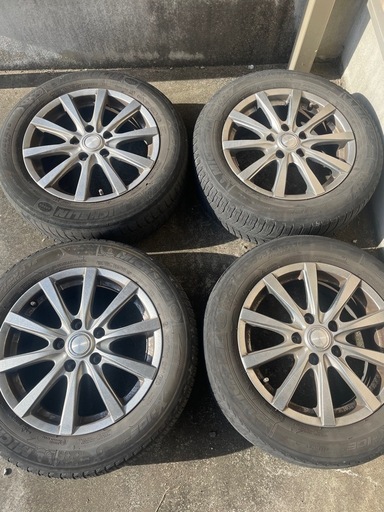 16インチ ホイールタイヤセット　スタッドレス　205\60R16 中古