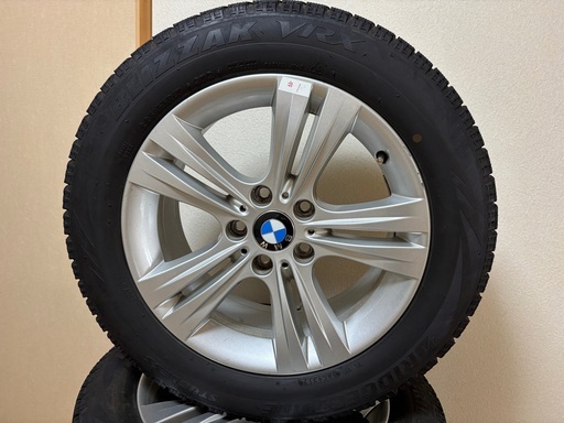 BMW純正ホイール付きスタッドレス４本セット