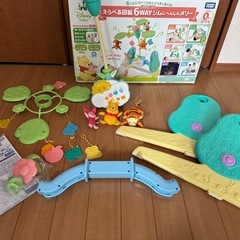 取引中/美品❁プーさん　えらべる回転6wayジムにへんしんメリー