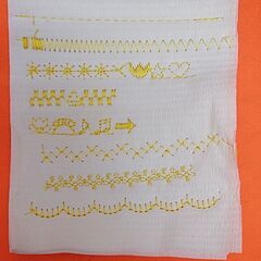 【◆JUKI◆ 刺繍機能満載コンピューターミシンHZL-010N】整備済み品_2 現品管理番号：s1220_01wの画像