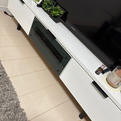 テレビ台 ローボード 50インチのテレビ乗せてました！