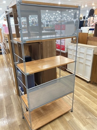 【トレファク高槻店】取りに来れる方限定！ナチュラルな5段ユニットシェルフの紹介です！