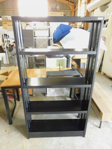スチールラック 書類棚 本棚 幅80cm 高さ150cm