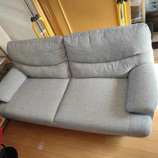 値下げ　3人掛けソファ　美品　ニトリ　元値4万?