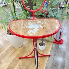 【トレファク高槻店】取りに来れる方限定！自転車モチーフのサイドテーブルの紹介です！