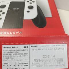 【美品】Nintendo Switch 有機ELモデル/HEG-001/2022年製の画像