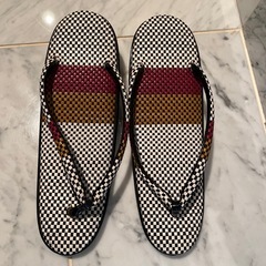 和装　バッグ＆草履の画像