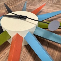＊ご成約【お手渡し希望】＊リプロダクト＊Vitra（ヴィトラ）SUNBURST CLOCK（サンバーストクロック）マルチ　オブジェ（動きません）　の画像