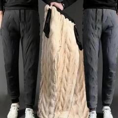 新品未使用2枚☆裏起毛サーマルパンツ☆撥水の画像