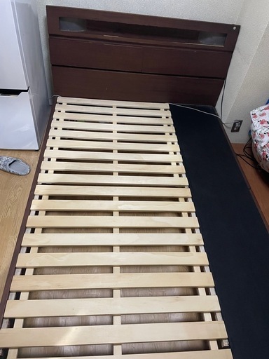 ダブルベッド　決まりました