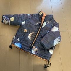 80cm リバーシブル　キッズアウター