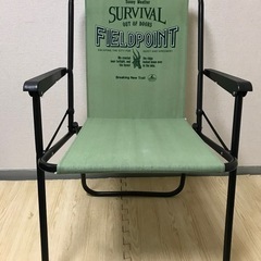 折り畳みキャンプチェアの画像