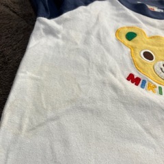 【ミキハウス】定番ラグランTシャツ【70-80】の画像