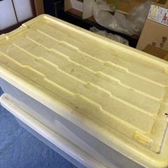 決まり。収納ケース2個の画像
