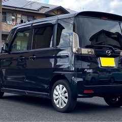 ★お話中★かっこいい🧡✨高年式‼️車検付き!! 左側パワースライドドア、プッシュスタート、ナビ、ETC、バックカメラなどなど👌装備多数🙆‍♀️♬ 安全装備も充実したフレアワゴンカスタムスタイル入庫しました🚗の画像