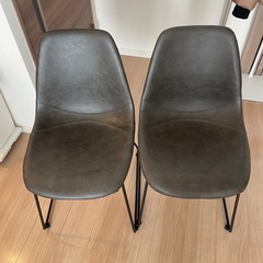 【受け渡し決定】アデペシュ ダイニングチェア 2脚の画像