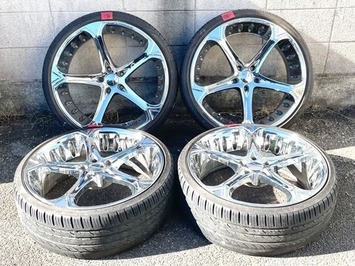 22インチタイヤホイールセット