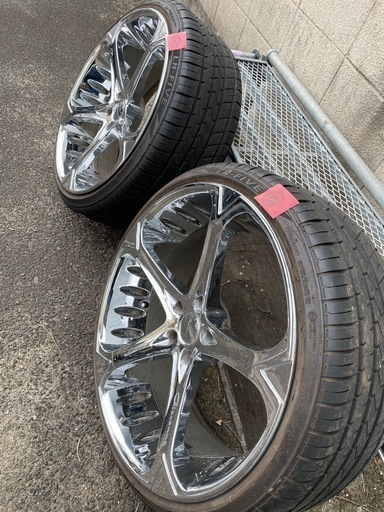 22インチタイヤホイールセット