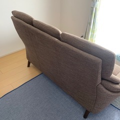 【取引中】
三人掛けカウチソファ の画像