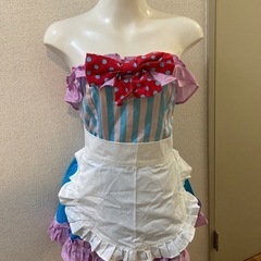 かわいいウェイトレス、メイド風の衣装