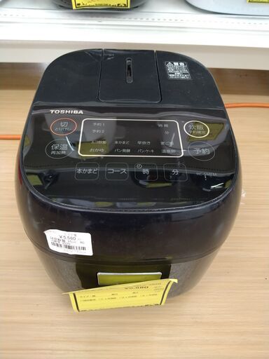 【C587】SA炊飯器 トウシバ  RC-5MFM  2020