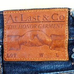 At Last & Co Lot.107 W31インチ インディゴ デニムパンツ シンチバック アットラスト 初期 ヴィンテージ 札幌市 中央区 南12条の画像