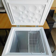 【JM268】Haier ハイアール JF-NC103F-W(ホワイト) 1ドア冷凍庫 直冷式 上開き冷凍庫 103L 2020年製 冷凍ストッカーの画像
