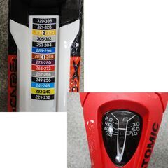 140㎝ アトミック カービング ジュニアスキー ATOMIC REDSTER J2 ストック・ビンディング付き カービングスキー 札幌市西岡店の画像