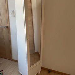 鏡付き収納ボックス