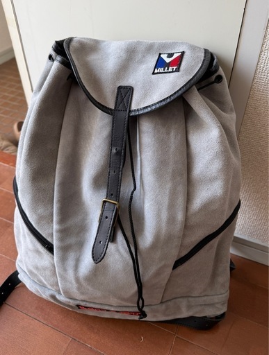 新品MILLETのレザーリュックサック