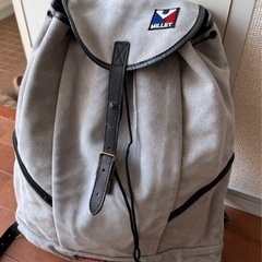 新品MILLETのレザーリュックサック